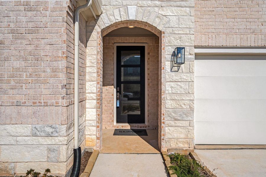 Exterior details and patio area of a home in Harvest Green, Richmond (Image 29). Exterior details and patio area of a home in Harvest Green, Richmond (Image 29).