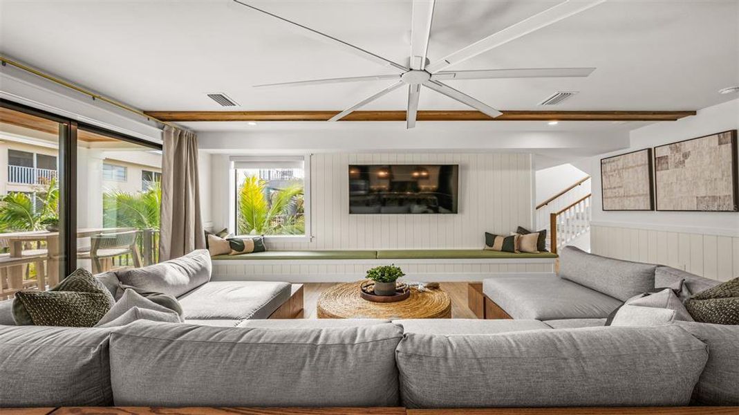 Furnished interior view inside a new home in , Sarasota (Image 47).