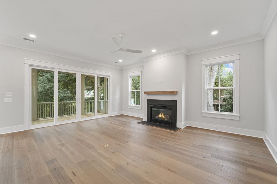 Spacious, unfurnished interior of a new home in , Johns Island (Image 42).