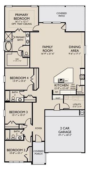 The Dawson Floor plan The Dawson Floor plan