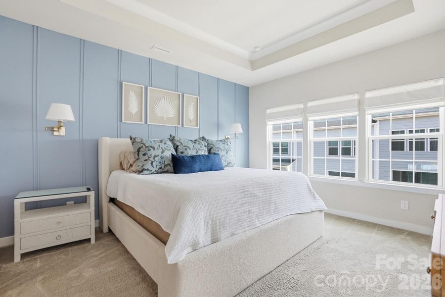 Furnished interior view inside a new home in Bailey Mills, Matthews (Image 7).