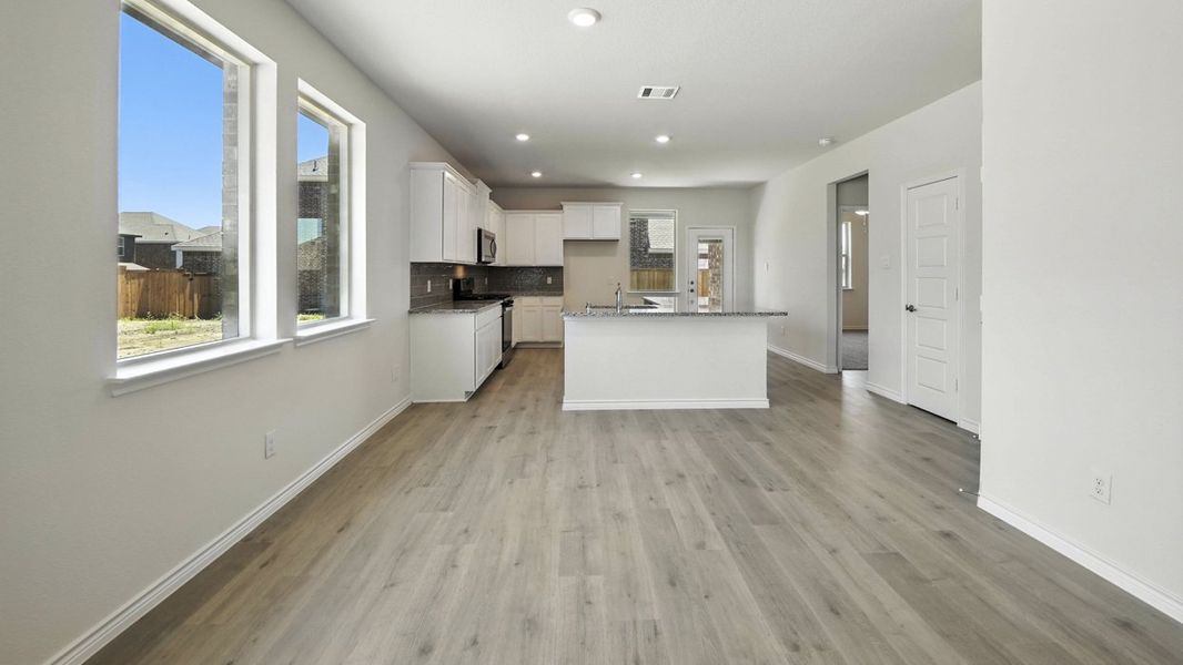 Representative unfurnished interior of a home built from the Republic by D.R. Horton in Bel Air Village, Sherman (Image 8). Representative unfurnished interior of a home built from the Republic by D.R. Horton in Bel Air Village, Sherman (Image 8).