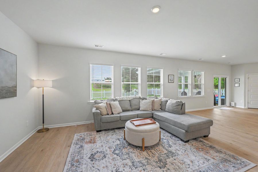 Furnished interior view inside a new home in Limehouse Farms, Summerville (Image 14).