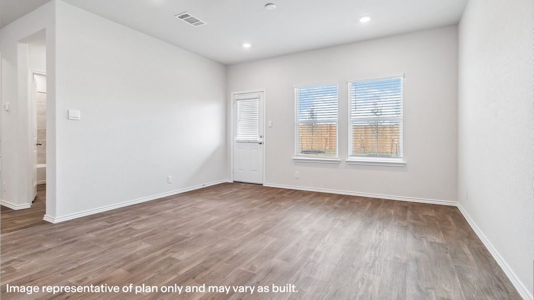 Spacious, unfurnished interior of a new home in Blue Ridge Ranch, San Antonio (Image 16).