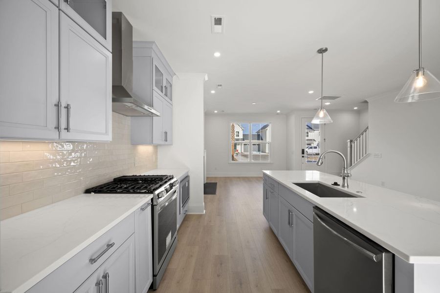 Furnished interior view inside a new home in , Johns Island (Image 6).