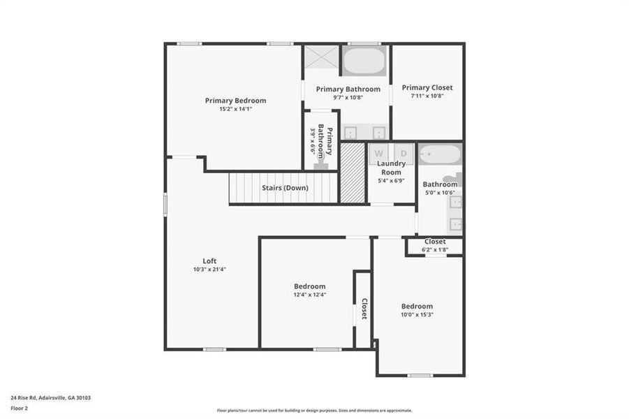 2D floor plan layout of this home in Manning Mill, Adairsville, GA (Image 7). 2D floor plan layout of this home in Manning Mill, Adairsville, GA (Image 7).