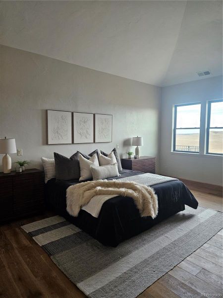 Furnished interior view inside a new home in , Sedalia (Image 3).