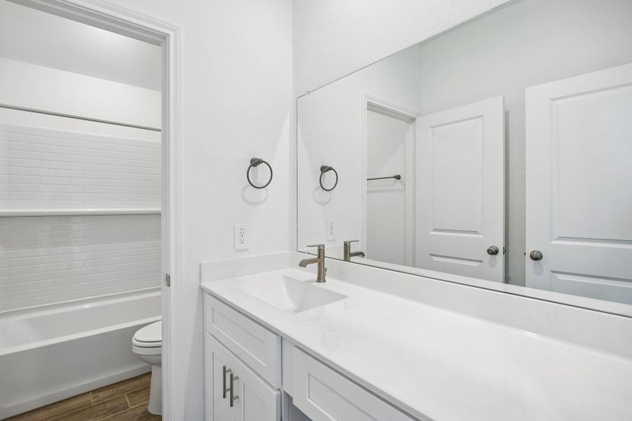 Furnished interior view inside a new home in Montgomery Bend, Montgomery (Image 8).