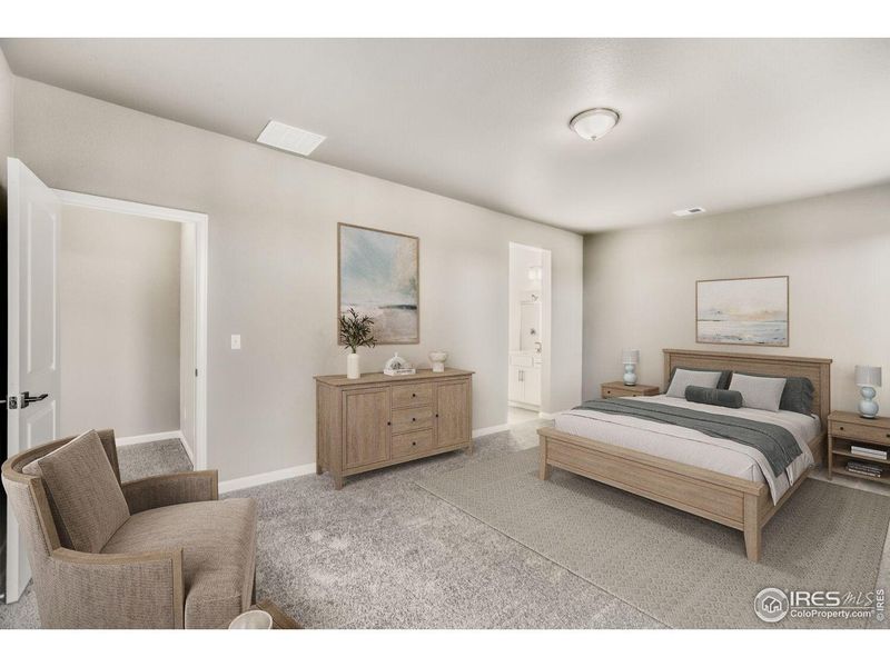 Furnished interior view inside a new home in Trevenna, Windsor (Image 7).