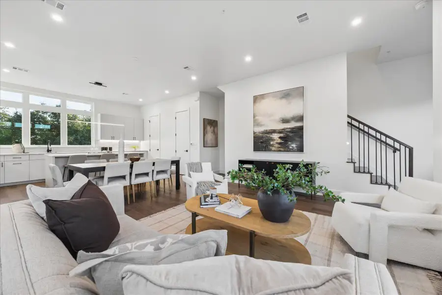 Furnished interior view inside a new home in 4101 Menchaca, Austin (Image 5).