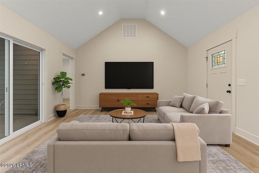 Furnished interior view inside a new home in , Beaufort (Image 4).