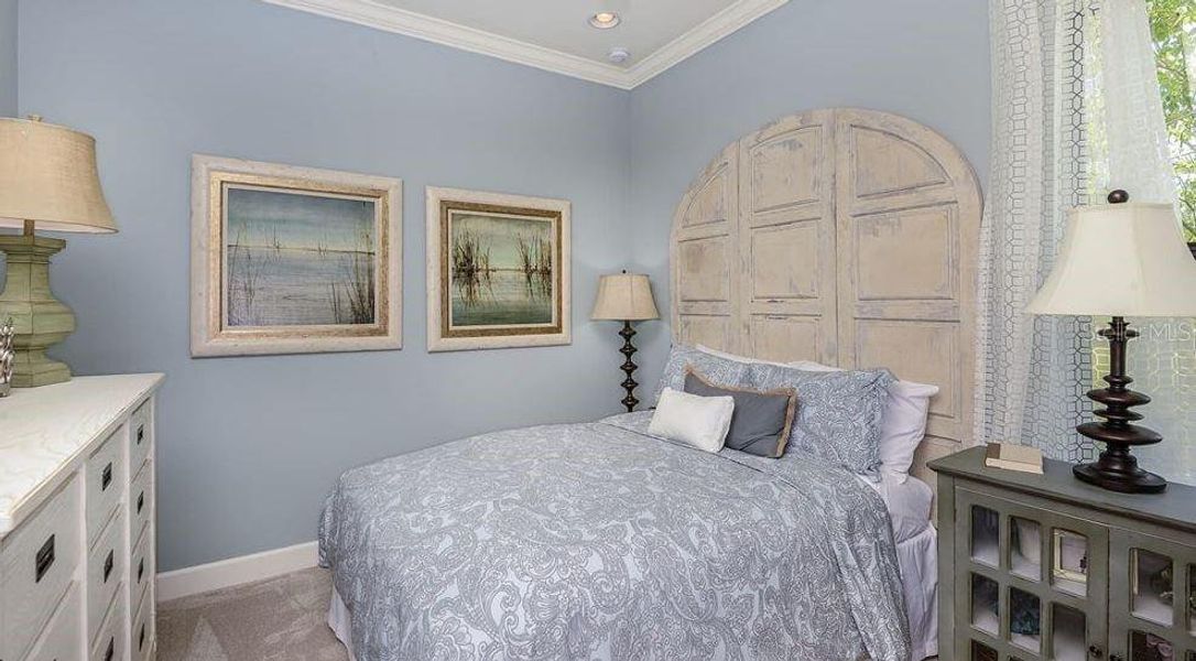 Furnished interior view inside a new home in Esplanade at Wiregrass Ranch, Wesley Chapel (Image 7).