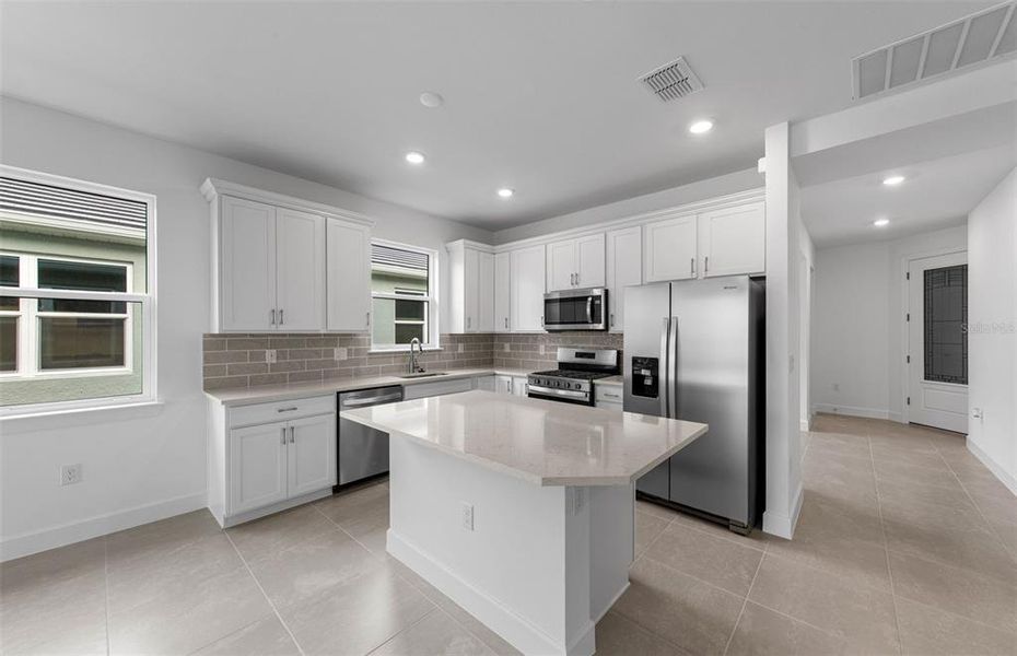 Furnished interior view inside a new home in Shores at Stillwater, Englewood (Image 9).