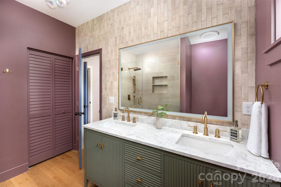 Furnished interior view inside a new home in , Asheville (Image 6).