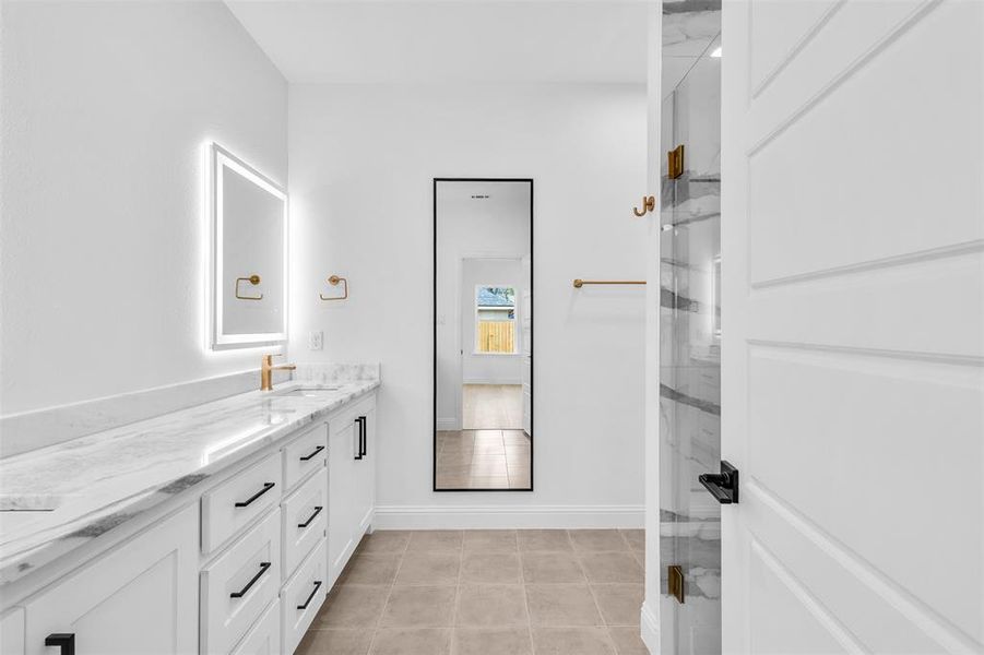 Furnished interior view inside a new home in , Fort Worth (Image 12). Furnished interior view inside a new home in , Fort Worth (Image 12).