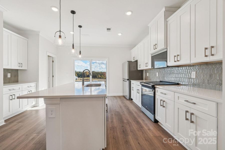 Furnished interior view inside a new home in Meadows at Wilson Farms - The Heights Series, Fort Mill (Image 10). Furnished interior view inside a new home in Meadows at Wilson Farms - The Heights Series, Fort Mill (Image 10).