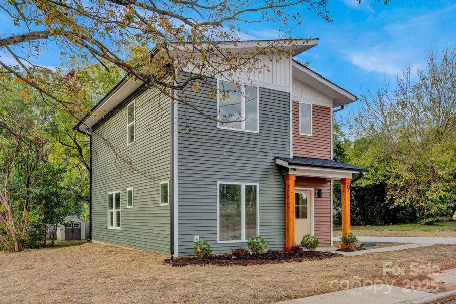 Exterior details and patio area of a home in , Salisbury (Image 3).