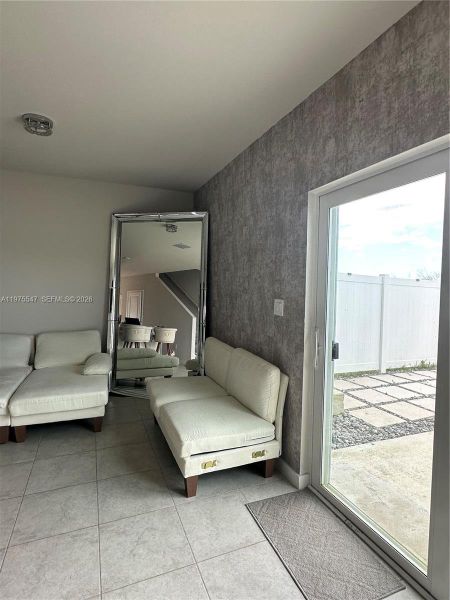 Furnished interior view inside a new home in , Florida City (Image 4).