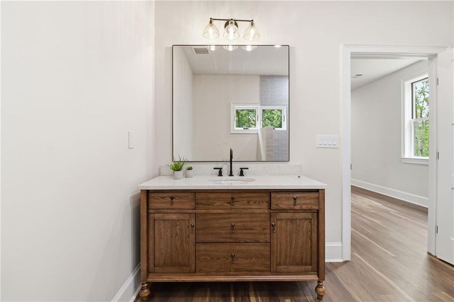 Furnished interior view inside a new home in , Acworth (Image 40).