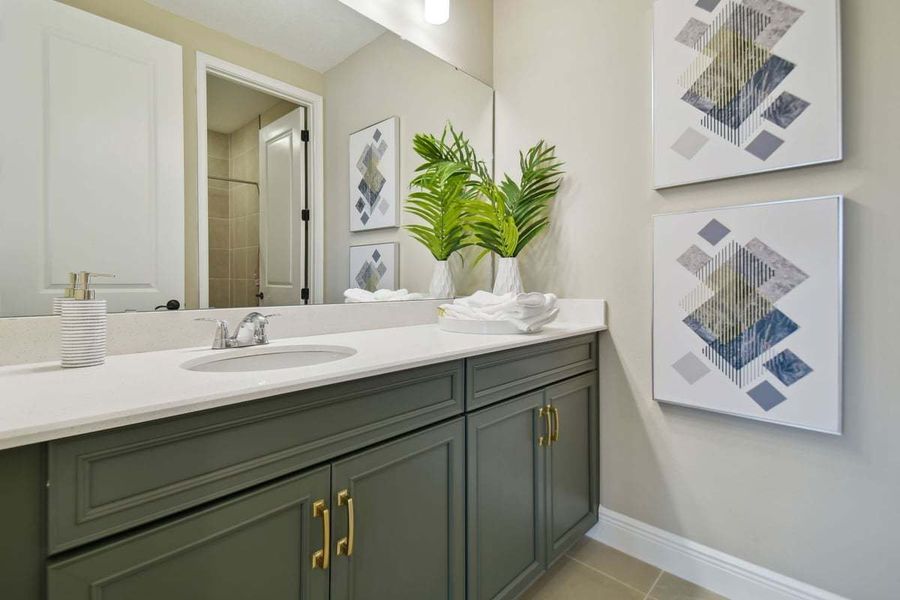 Furnished interior view inside a new home in Tamarack at Two Rivers, Zephyrhills (Image 25). Furnished interior view inside a new home in Tamarack at Two Rivers, Zephyrhills (Image 25).