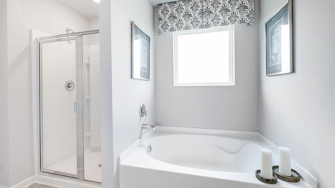 Furnished interior view inside a new home in Shoal Creek, Hampton (Image 6).