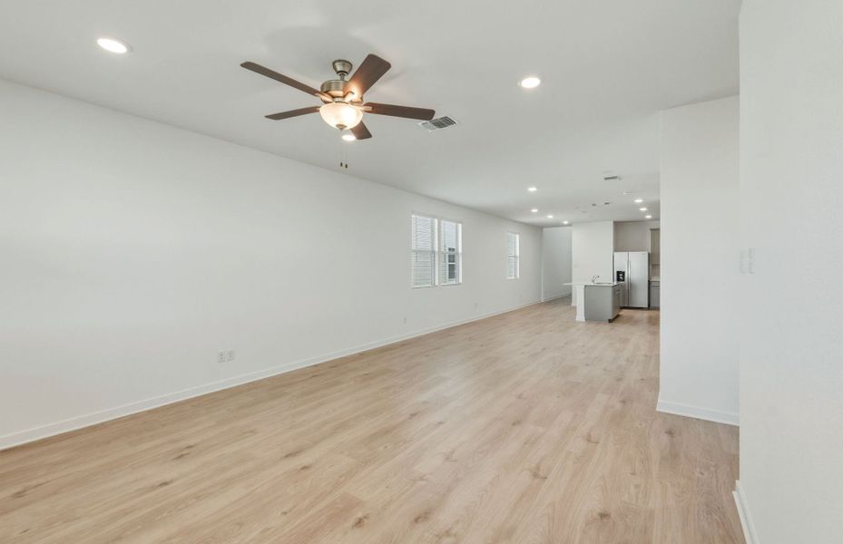 Spacious, unfurnished interior of a new home in Cameron Place, Austin (Image 13). Spacious, unfurnished interior of a new home in Cameron Place, Austin (Image 13).
