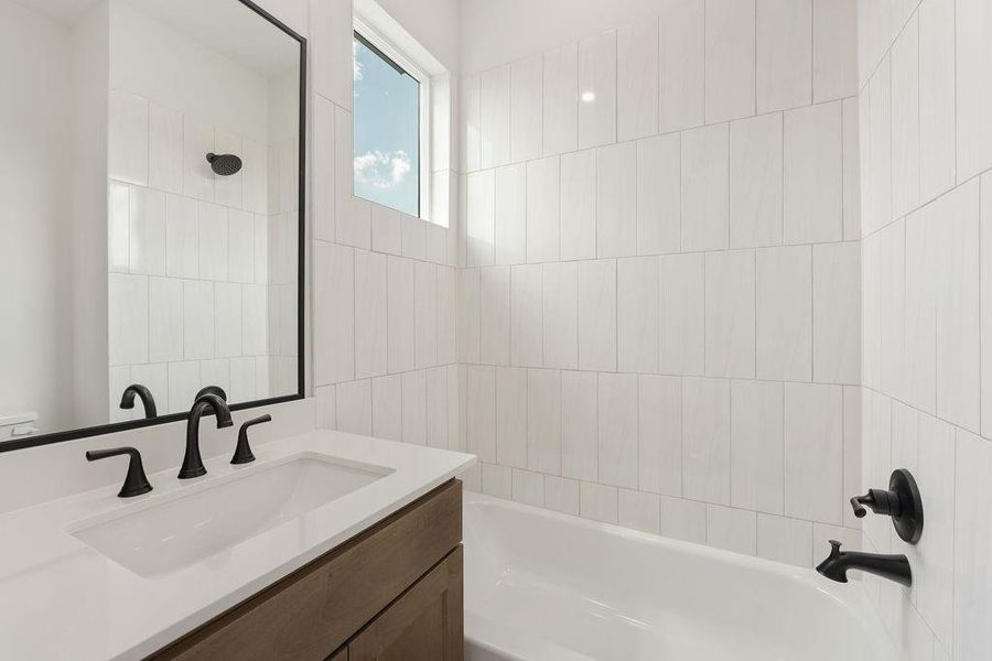 Furnished interior view inside a new home in , Houston (Image 6). Furnished interior view inside a new home in , Houston (Image 6).