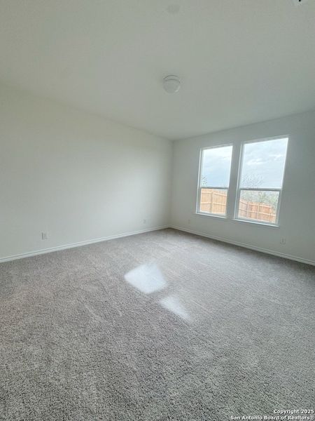 Spacious, unfurnished interior of a new home in Hidden Bluffs at TRP, San Antonio (Image 15). Spacious, unfurnished interior of a new home in Hidden Bluffs at TRP, San Antonio (Image 15).
