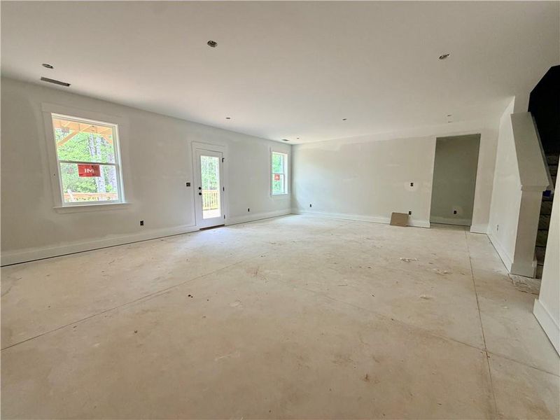 In-progress construction of a new home in Arbor West, Dawsonville, GA (Image 30).