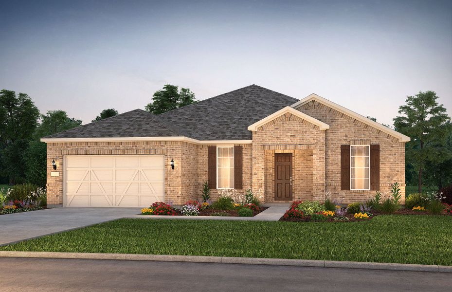 Representative exterior photo of a completed home built from the Stardom by Del Webb in Del Webb Sonoma Verde, Rockwall, TX (Image 23).