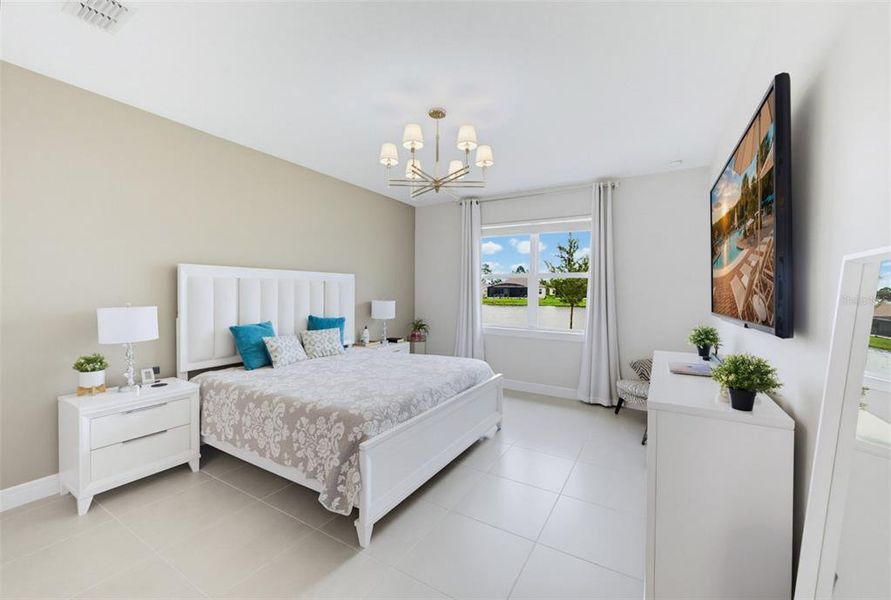 Furnished interior view inside a new home in , St. Cloud (Image 16).