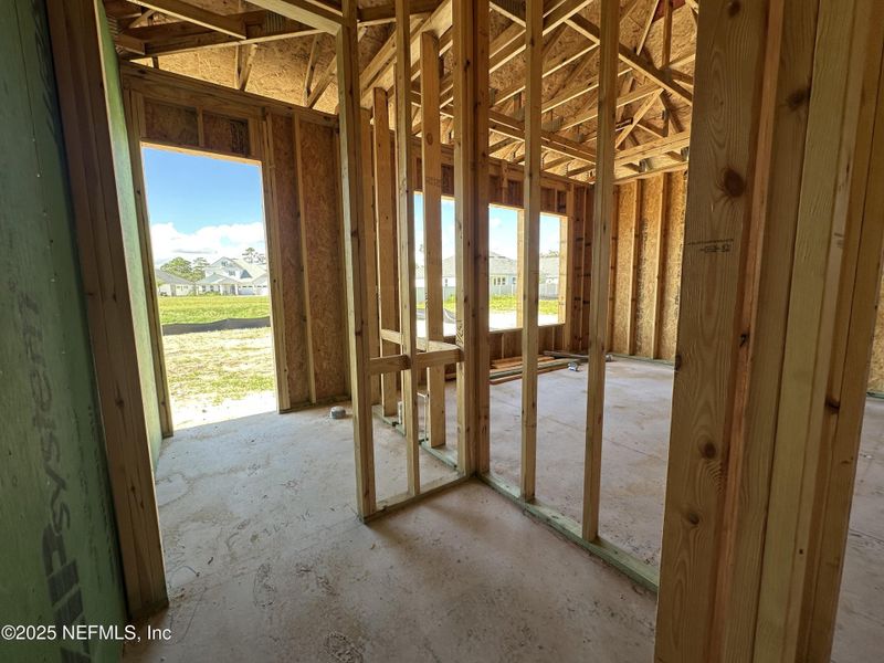 In-progress construction of a new home in Madeira, St. Augustine, FL (Image 25).