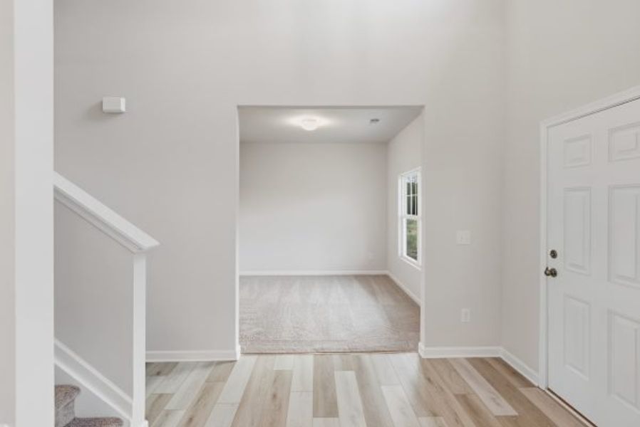 Representative unfurnished interior of a home built from the Clayton by Piedmont Residential in Hampton Ridge, Jefferson (Image 15).