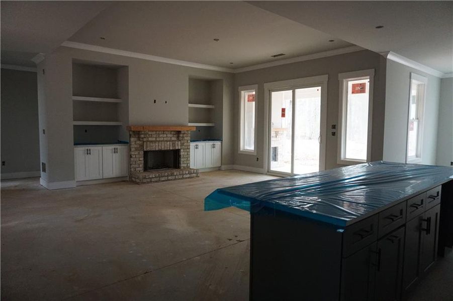 In-progress construction of a new home in , Monroe, GA (Image 7).