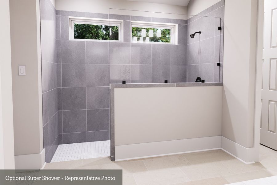 The Amaryllis - Optional Super Shower