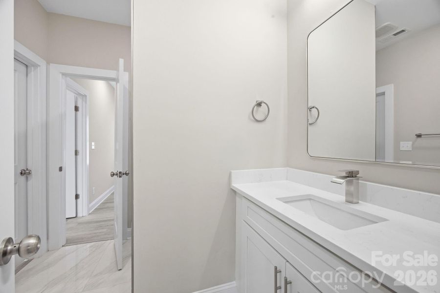 Furnished interior view inside a new home in , Charlotte (Image 8).