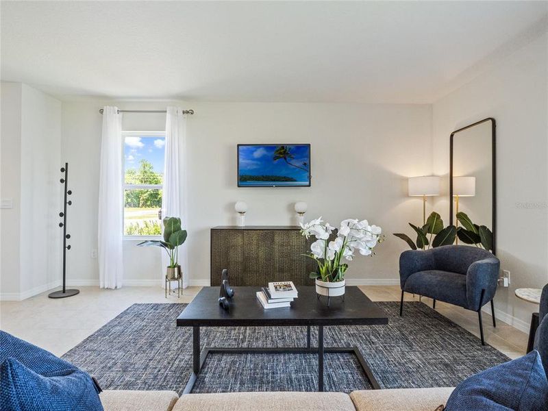 Furnished interior view inside a new home in Rivers Edge, Edgewater (Image 7).