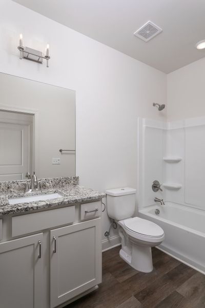 Representative furnished interior of a home built from the The Camden by Greentech Homes LLC in The Thicket at Sedman Hills, Hixson (Image 6).