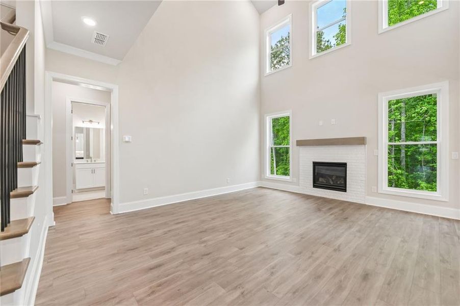 Spacious, unfurnished interior of a new home in Waterhaven, Cumming (Image 17).