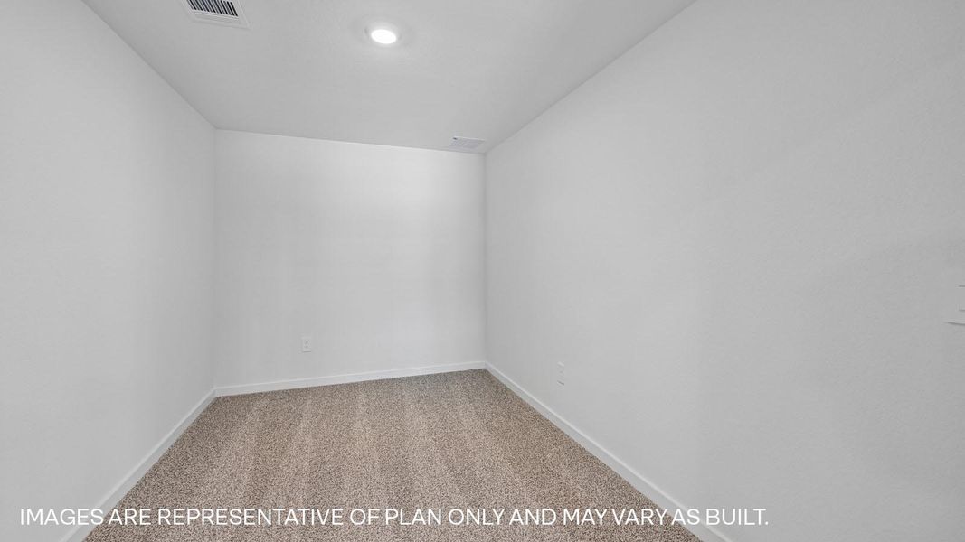 Representative unfurnished interior of a home built from the The Keller by D.R. Horton in The Enclave at Bar W Ranch, Leander (Image 30).