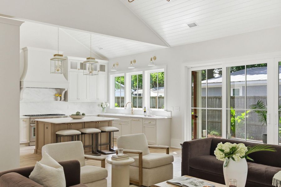 Furnished interior view inside a new home in , Mount Pleasant (Image 43).