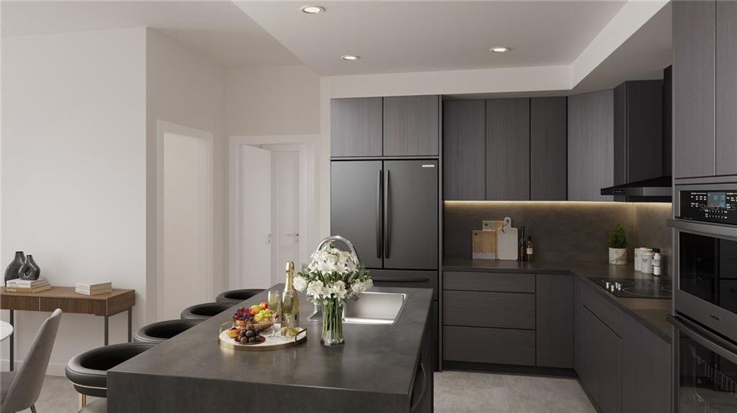 Furnished interior view inside a new home in , Sarasota (Image 9).