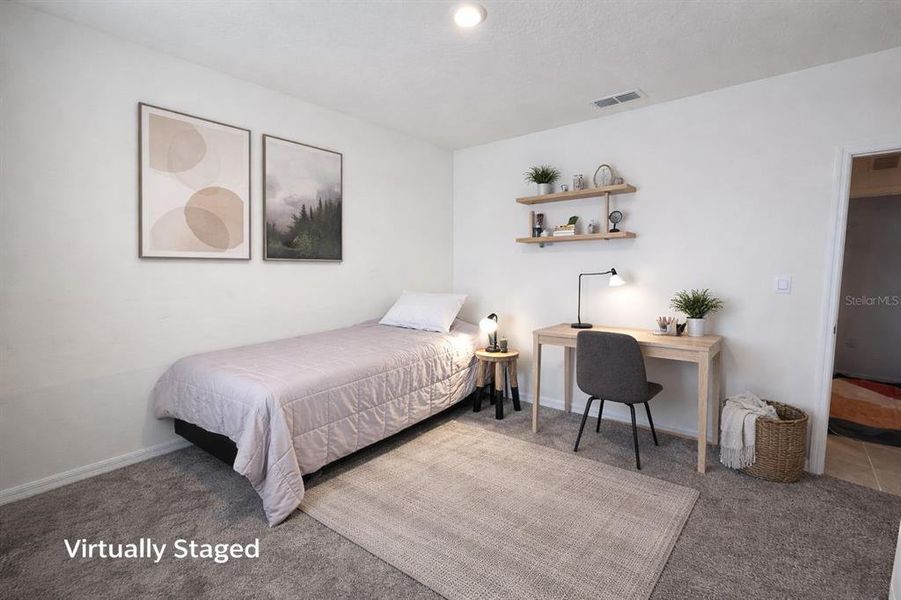Furnished interior view inside a new home in Wind Meadows South, Bartow (Image 37).