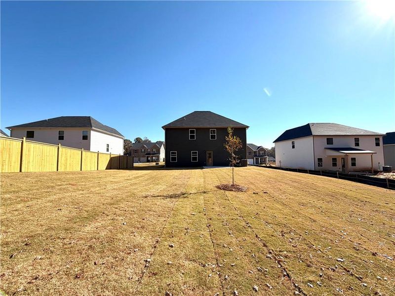 Exterior details and patio area of a home in River Walk Farm, Covington (Image 3). Exterior details and patio area of a home in River Walk Farm, Covington (Image 3).