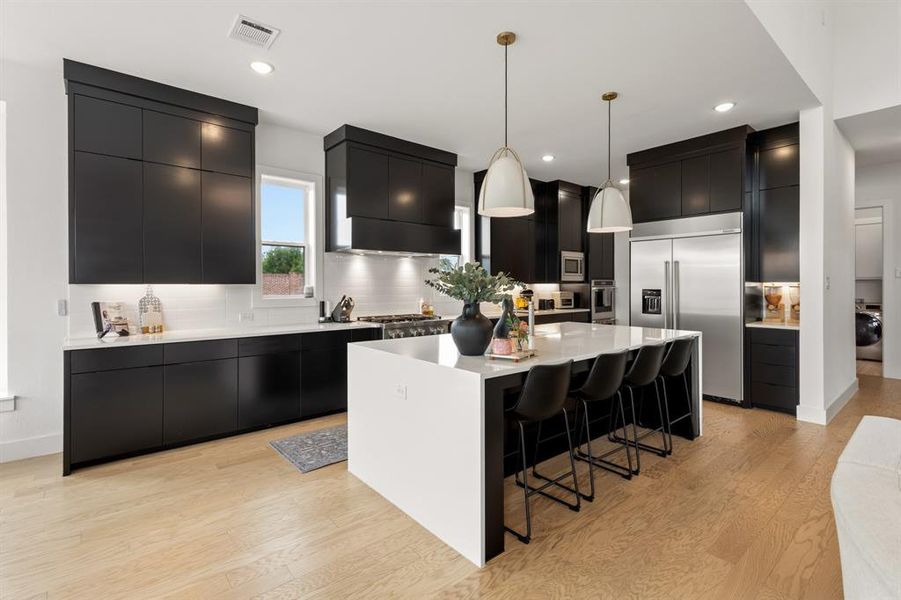 Furnished interior view inside a new home in The Reserve at Watters, Allen (Image 34).