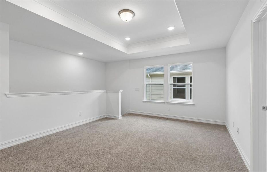 Spacious game room Spacious game room