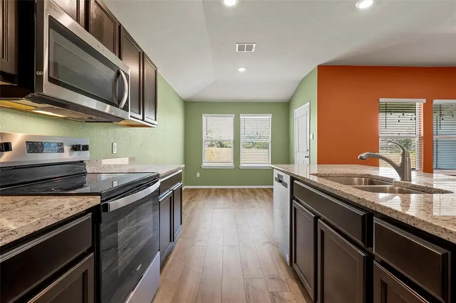 Furnished interior view inside a new home in , China Spring (Image 10).