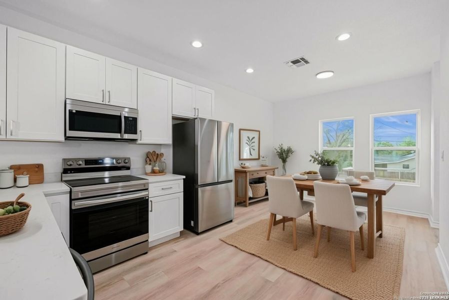 Furnished interior view inside a new home in , San Antonio (Image 7).