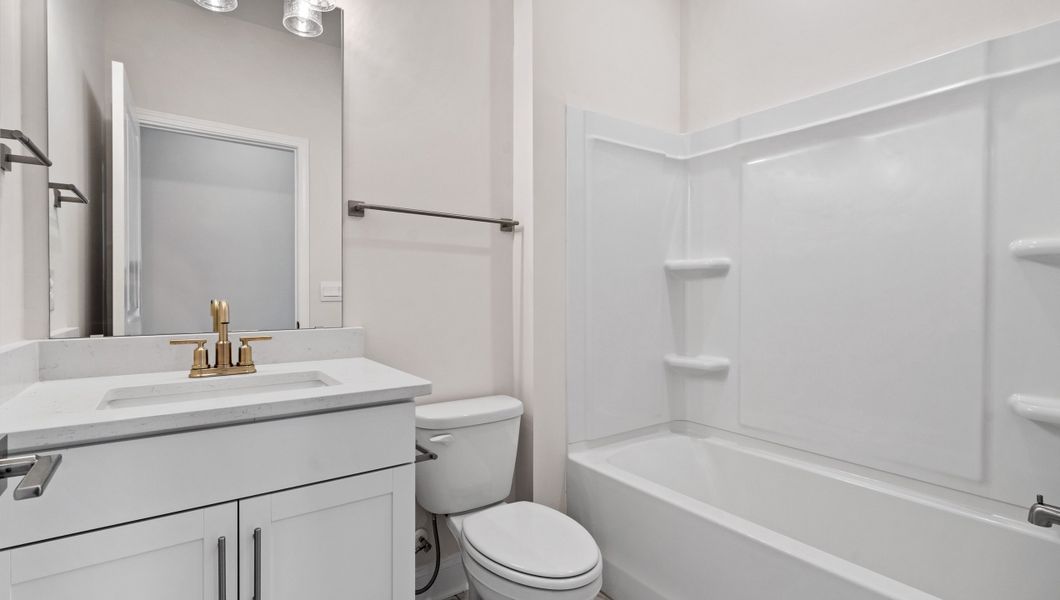 Furnished interior view inside a new home in Campbell Ridge, Piedmont (Image 11). Furnished interior view inside a new home in Campbell Ridge, Piedmont (Image 11).