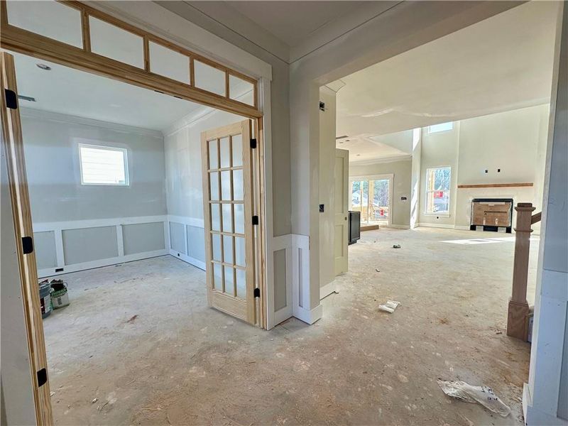 In-progress construction of a new home in Twin Lakes, Hoschton, GA (Image 16).